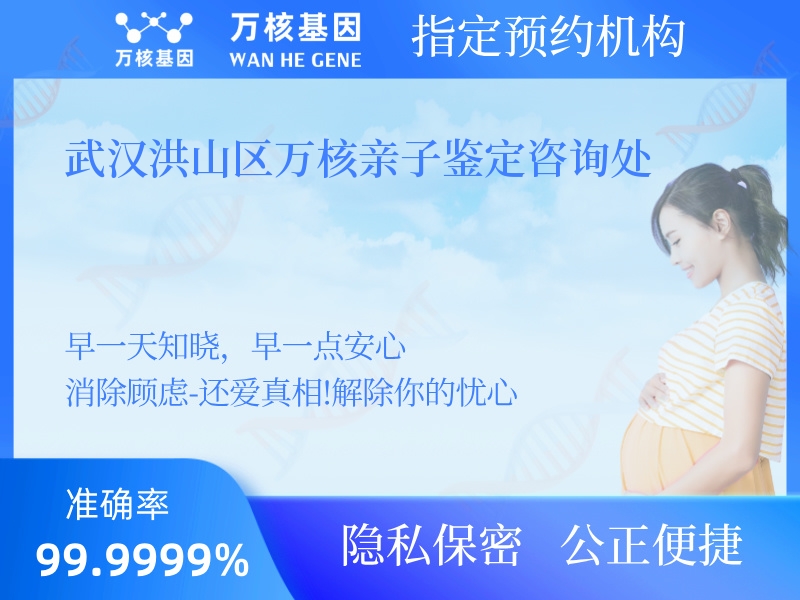 武漢洪山區(qū)萬核親子鑒定咨詢處 