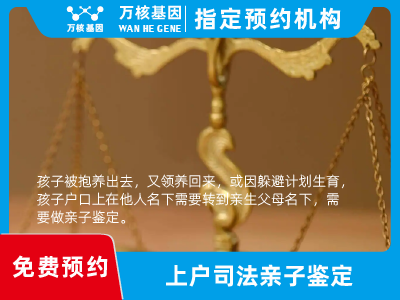 上戶口親子鑒定 上戶口親子鑒定